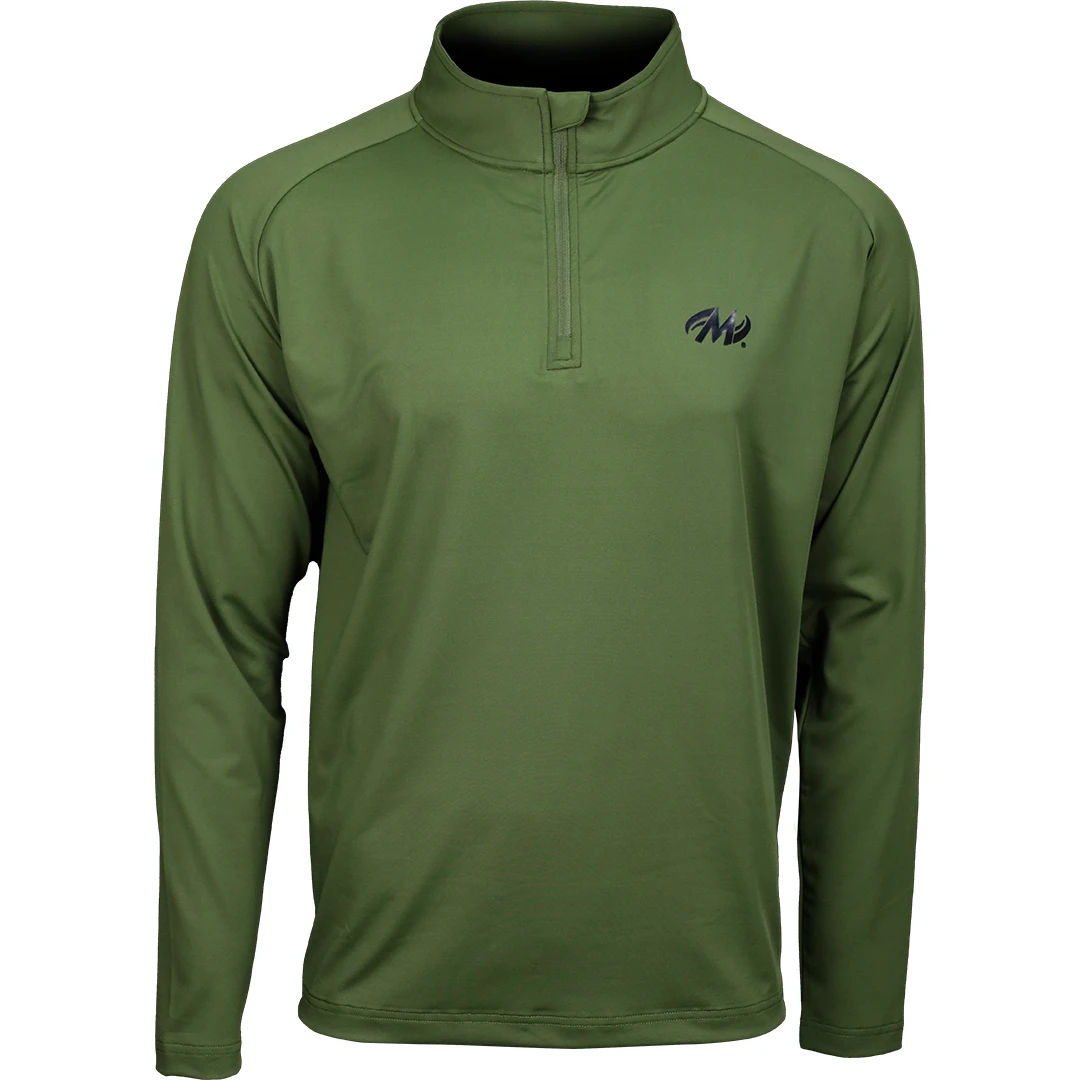 Stratos Quarter Zip - Olive Green 
