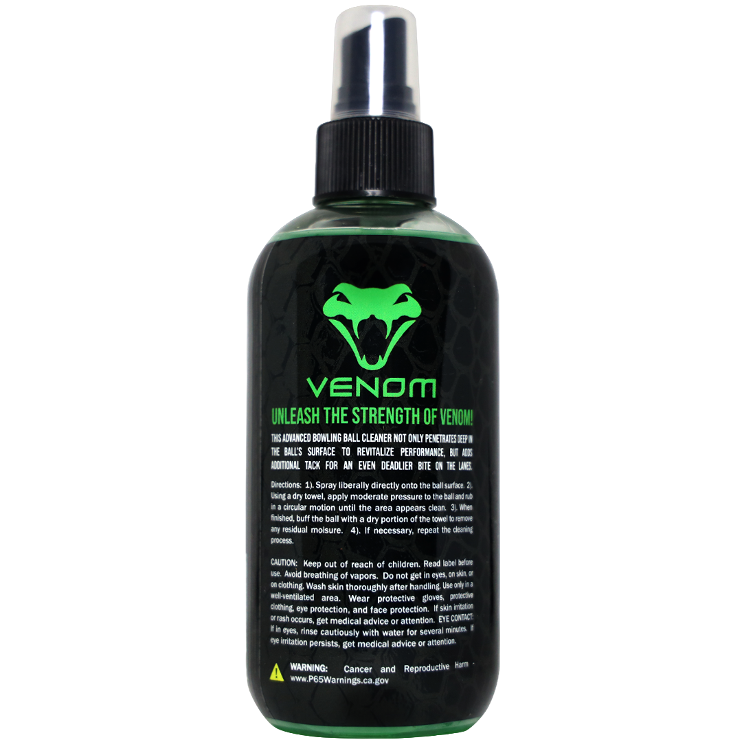 Venom Bowling Ball Cleaner - 8oz 2 Venom Bowling Ball Cleaner - 8oz