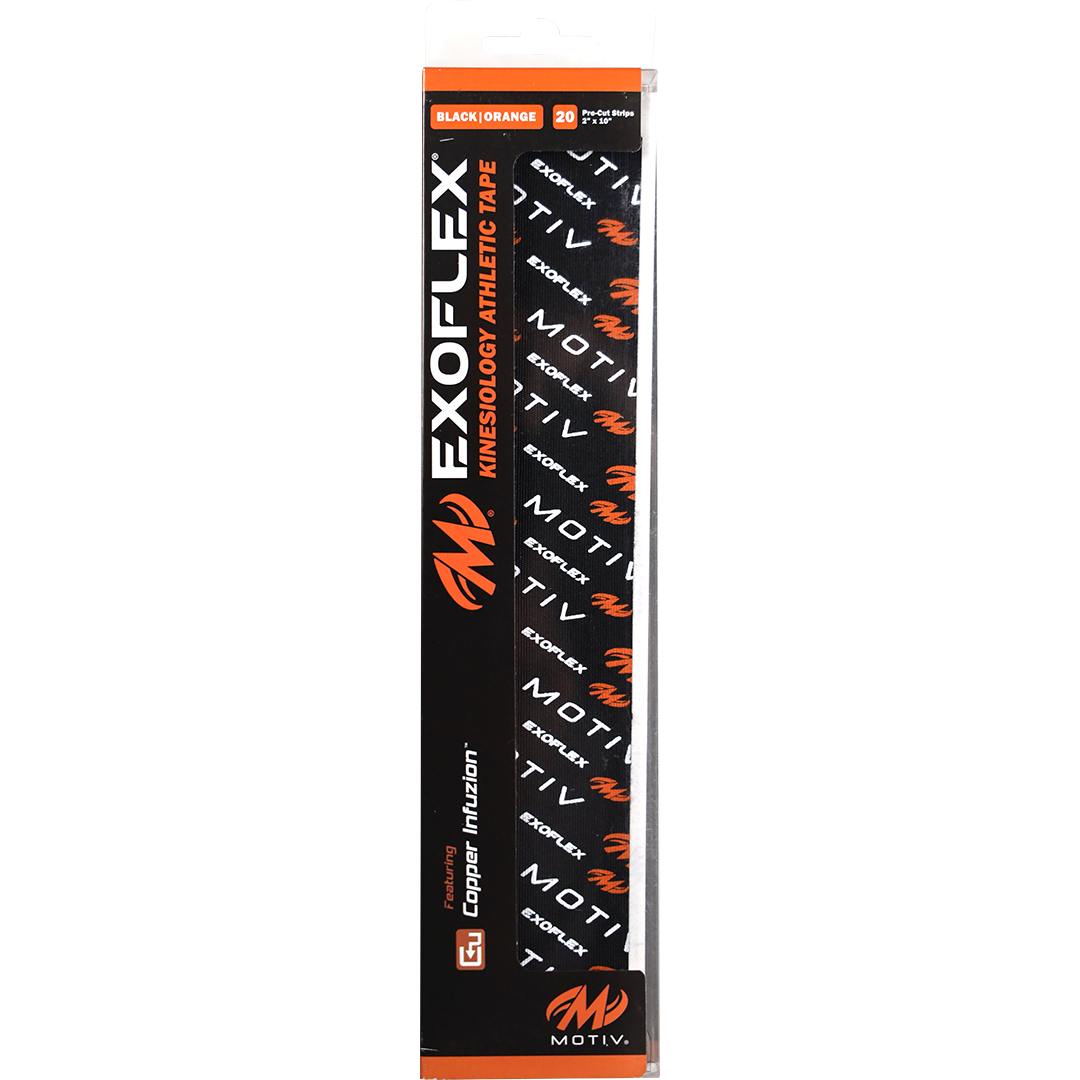 Exoflex Kinesiology Athletic Tape - Black/Orange 1 Exoflex Kinesiology Athletic Tape - Black/Orange