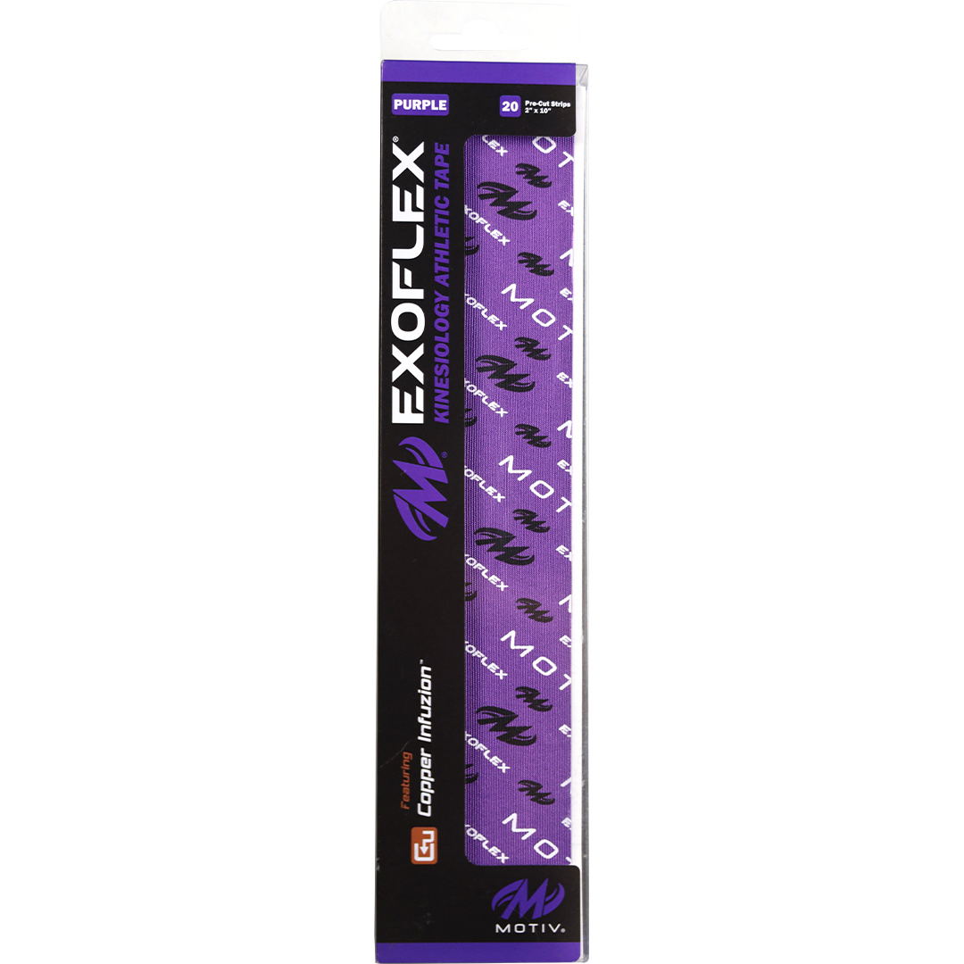 Exoflex Kinesiology Athletic Tape - Purple 1 Exoflex Kinesiology Athletic Tape - Purple