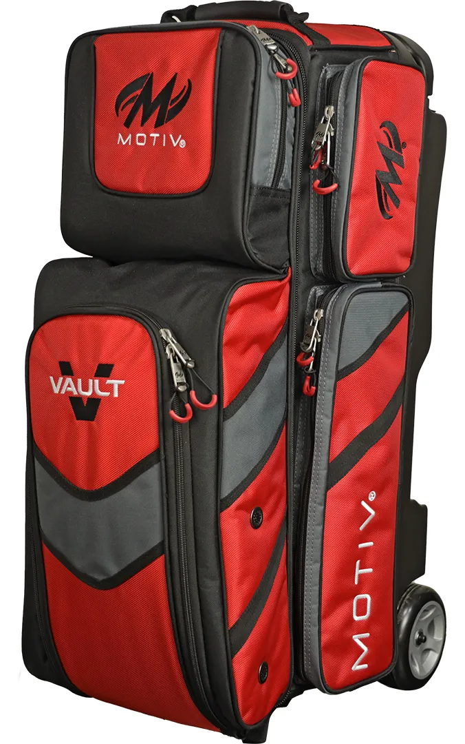 Vault 3-Ball Roller - Fire Red 