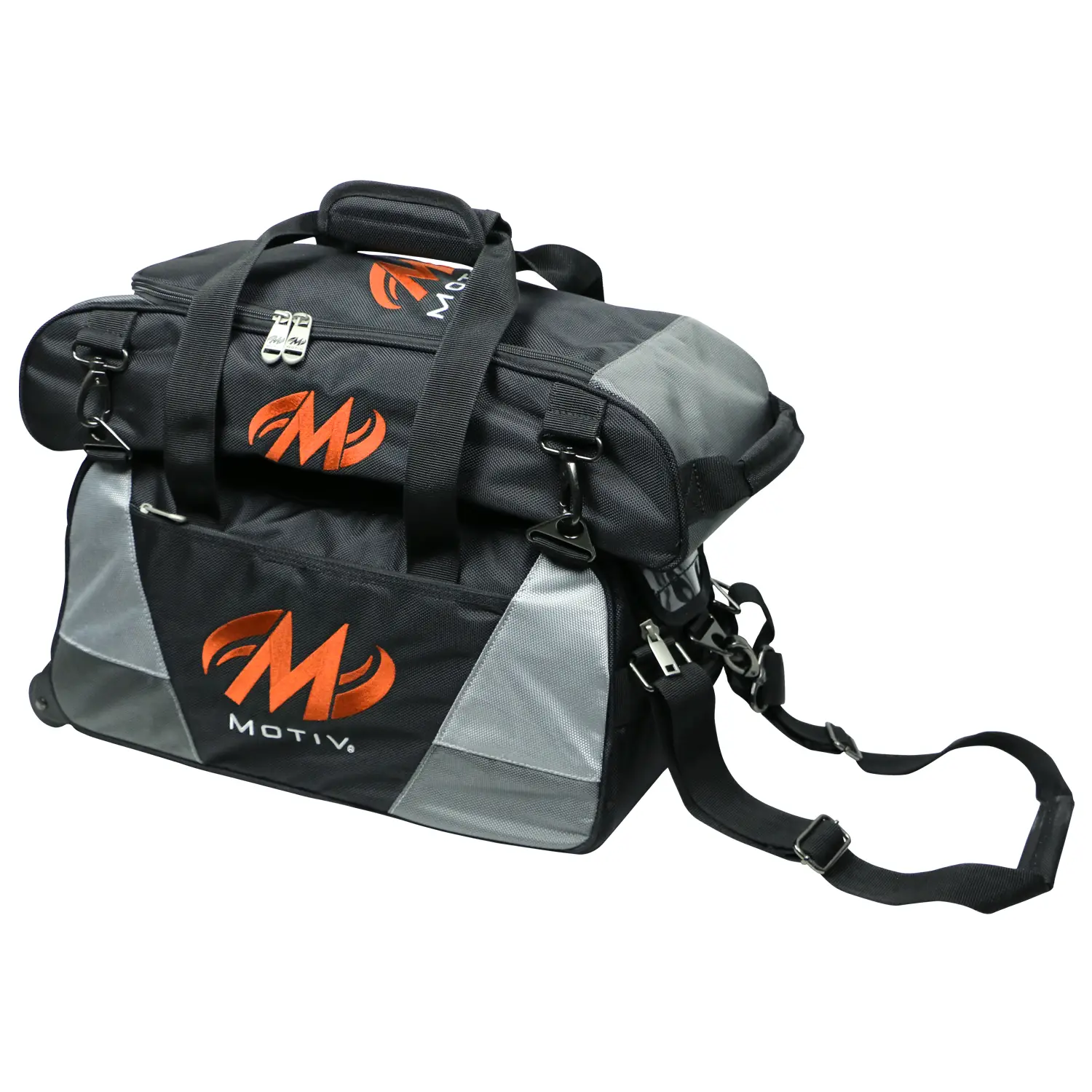 Ballistix 2-Ball Tote - Black/Orange 2 Ballistix 2-Ball Tote - Black/Orange